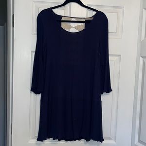 Bell sleeve dress